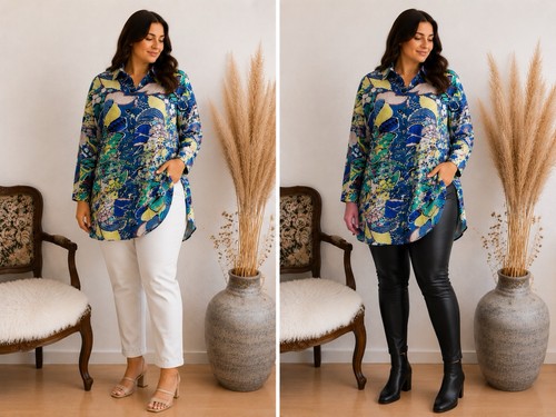 Bluse shirt tunika - bluse,