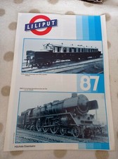 Liliput 1987  Faltblatt mit 6 Seiten