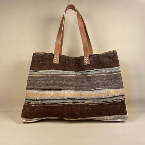 Vintage teppich tasche groß - tasche,