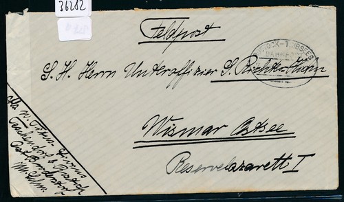 36282 bahnpost ovalstempel - bahnpost,