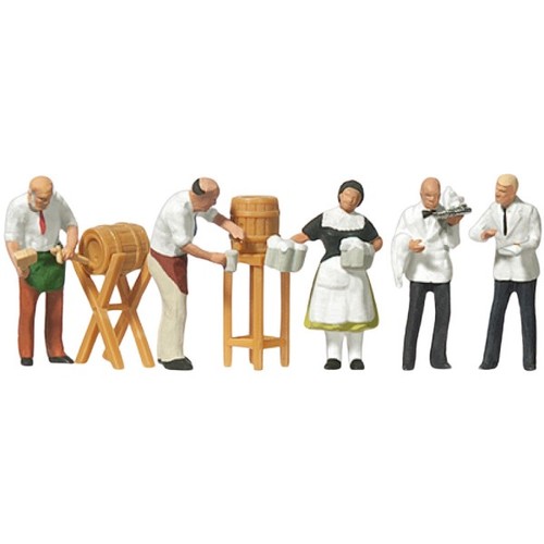 Preiser 10210 wirte kellner - wirte,,