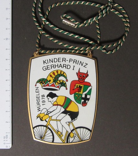 Würselen karnevalsorden 1978 - würselen,