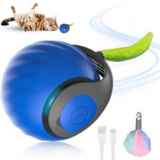 Katzen Ball Elektrisch Spielzeug Interaktives Katzenspielzeug mit USB Aufladbar