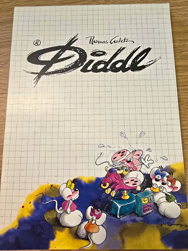 Diddl block kariert motiv - a5, kariert,