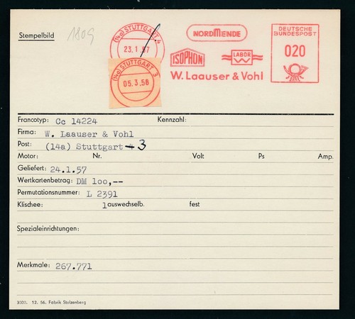 S1809 francotyp afs - francotyp, stammk