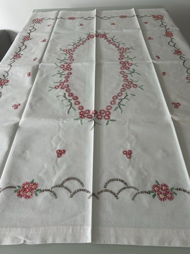 Alte bestickte tischdecke - alte,