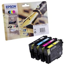 Original Epson Druckerpatronen Multipack WorkForce Füller Serie T1626 Füllhalter