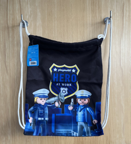 Playmobil turnbeutel police - turnbeutel,