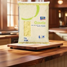 Aro Gouda Gerieben 5kg - Reibkäse
