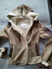 AERONAUTICA Militare Lederjacke (NP1490€)  Gr.XS sehr schmal Maße beachten 