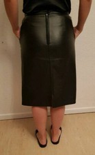 Lederrock (Imitat) in Größe