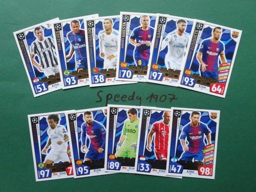 Topps match attax - match, 2018