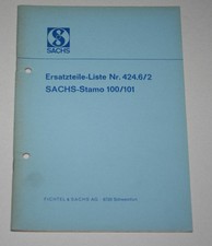 Teilekatalog Sachs Stamo 100 /