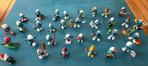 Schleich schlumpf konvolut - konvolut, 32