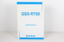 Suzuki GSX-R750 Betriebsanleitung Fahrerhandbuch K8 Modelljahr 2008-