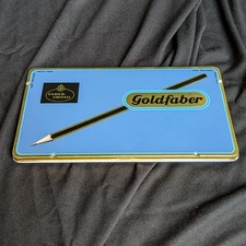 FABER-CASTELL Goldfaber Blech Kasten 10 x 18 mit Buntstifte  #4113D