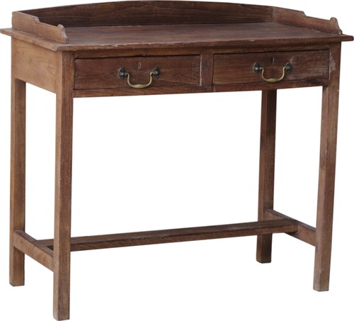 Vintage schreibtisch mit - schreibtisch, 2