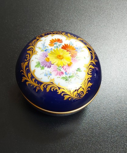 Meissen porzellan deckeldose - porzellan,,