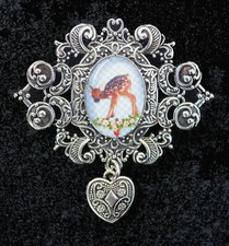 Trachtenbrosche ausgefallene