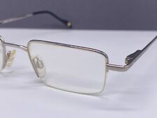 Eschenbach Brille Herren Eckig silber Titan 3541 Halbrand kleine Gläser groß