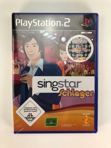 Ps2 singstar schlager - singstar, (neu)