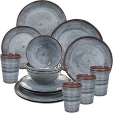 Melamin Geschirr Geschirrset 4