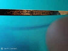 Langbogen Ca 55#. Rh Hersteller Unbekannt ,Mit Keltischem Muster, Selten