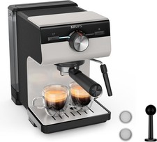 KRUPS Authentic Espresso-Siebträgermaschine, 15 bar, 2 L-Wassertank, XP381B10