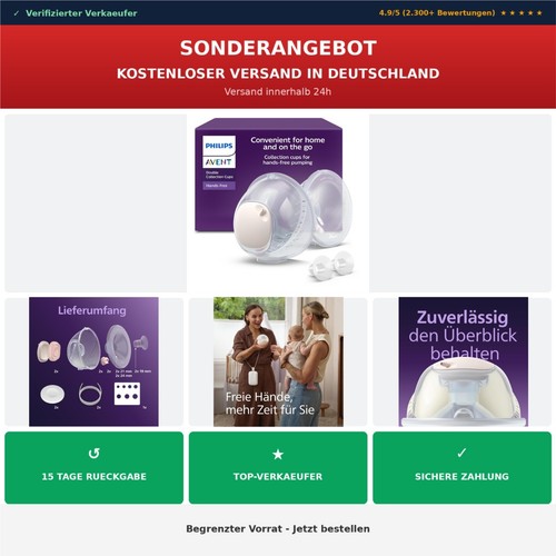 Avent auffangbecher milchpumpe - auffangbecher,