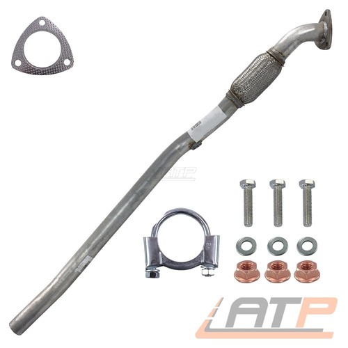Abgasrohr hosenrohr vorne set - hosenrohr,