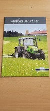 Prospekt Deutz-Fahr Agroplus 67, 77, 87