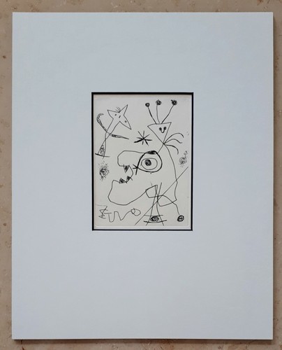 Joan miro original - (1893-1983),