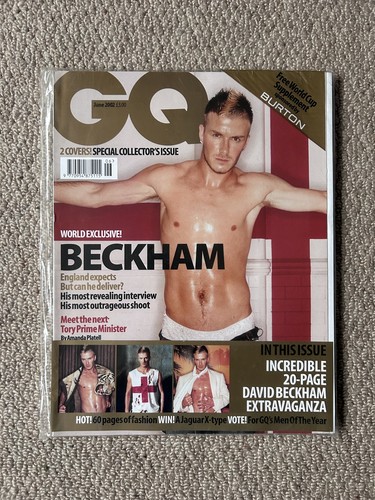 New sealed magazine june - gq,