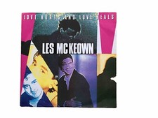 Les  McKEOWN - Love Hurts And Love Heals 7 Vinyl Top Dieter Bohlen Produktion