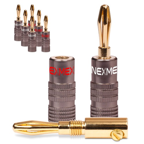 Bananenstecker nexmex 24k - 8x,