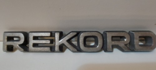 Original opel rekord - original,
