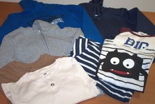 Kinderkleidung, Jungen, Herbst/Winter, Größe 110 - 116, 8 Teile