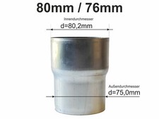 Zink Reduzierstück Fallrohr