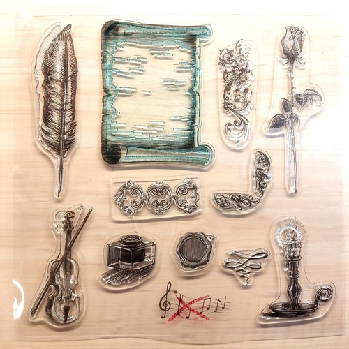 Karten basteln stempel - karten, stempel-set