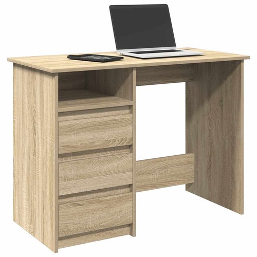 Schreibtisch mit schubladen - mit, 3