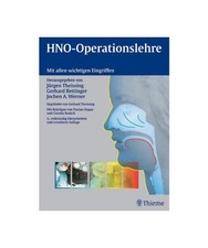 HNO-Operationslehre.: Mit