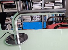 GULP Ingo Maurer Schreibtischlampe Leuchte für Design - M Chrom 60`s