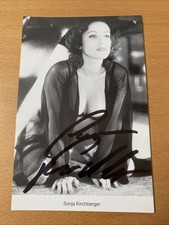 Sonja Kirchberger -  - original Autogramm - ca. 15x10cm - Autogrammkarte sexy