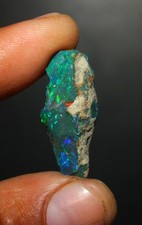 13,55 ct Schwarzopal grob