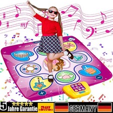 Tanzmatte Kinder Spielzeug Geschenke für Mädchen 3 4 5 6 7 8+ Jahre, Musikmatte
