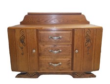 Kommode Anrichte Sideboard antik Art Deko massiv Eiche Frankreich