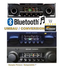Bluetooth 5.0 AUX Modernisierung Autoradio Umbau Becker Europe  772 , LMKU , 460