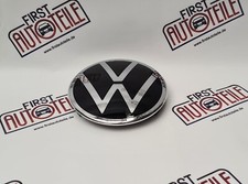 Original VW Arteon 3H Emblem für Kühlergrill Logo Chrom schwarz 5H0853601D