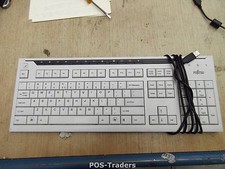 FUJITSU SIEMENS KB500 QWERTY TASTATUR WHITE WIT WEISS 117 TASTEN MULTIMEDIA USB