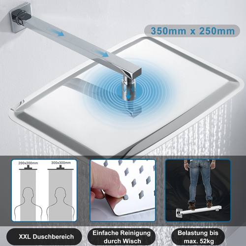 Edelstahl duschset regendusche - duschset,